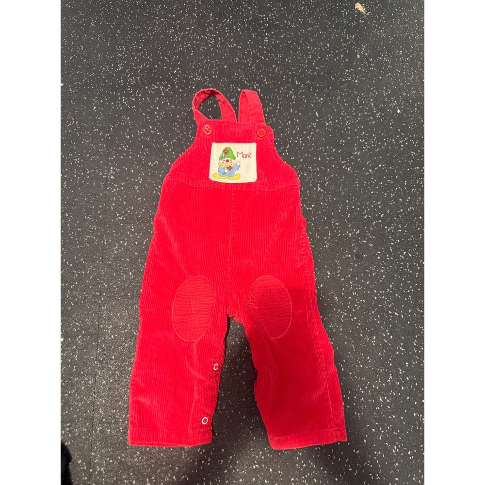 VTG OVERALL 18-24mo
